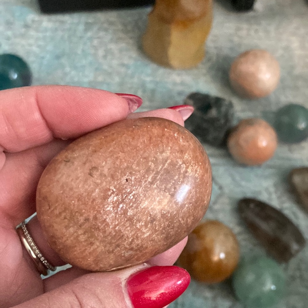 Peach Moonstone AAA Crystal Gemstone